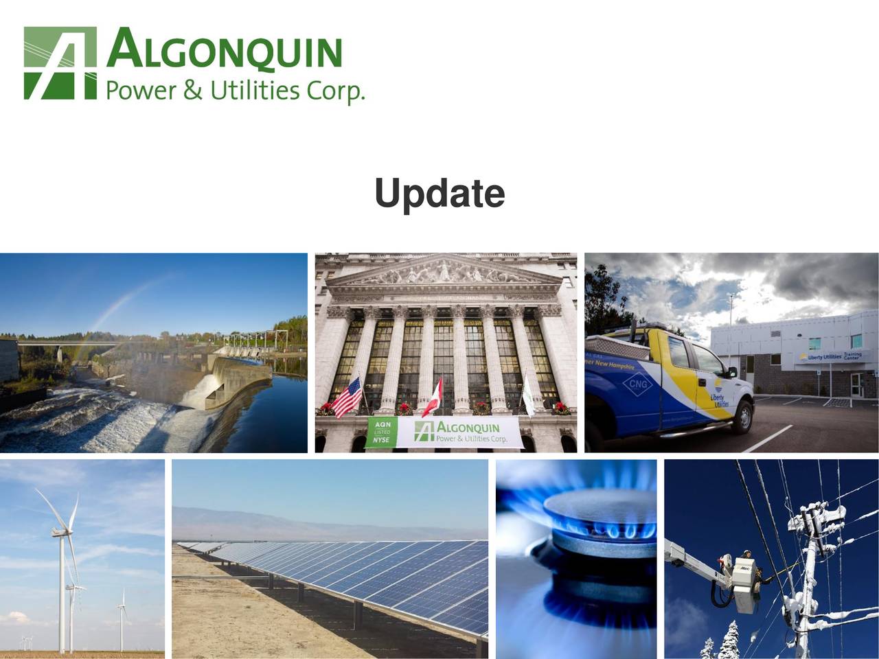 Algonquin power and utilities stock price